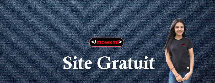 Caractéristiques du site MowXml