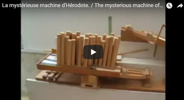 La mystérieuse machine d'Hérodote. / The mysterious machine of Herodotus - Journal Pour ou Contre - MowXml