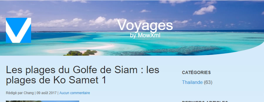 site, news, MowXml, Voyages