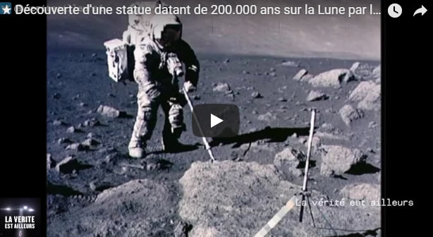 Découverte d'une statue datant de 200.000 ans sur la Lune par la mission Apollo 11 - Journal Pour ou Contre