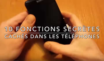 10 FONCTIONS SECRÈTES CACHÉES DANS LES TÉLÉPHONES | Lama Faché - Journal Pour ou Contre