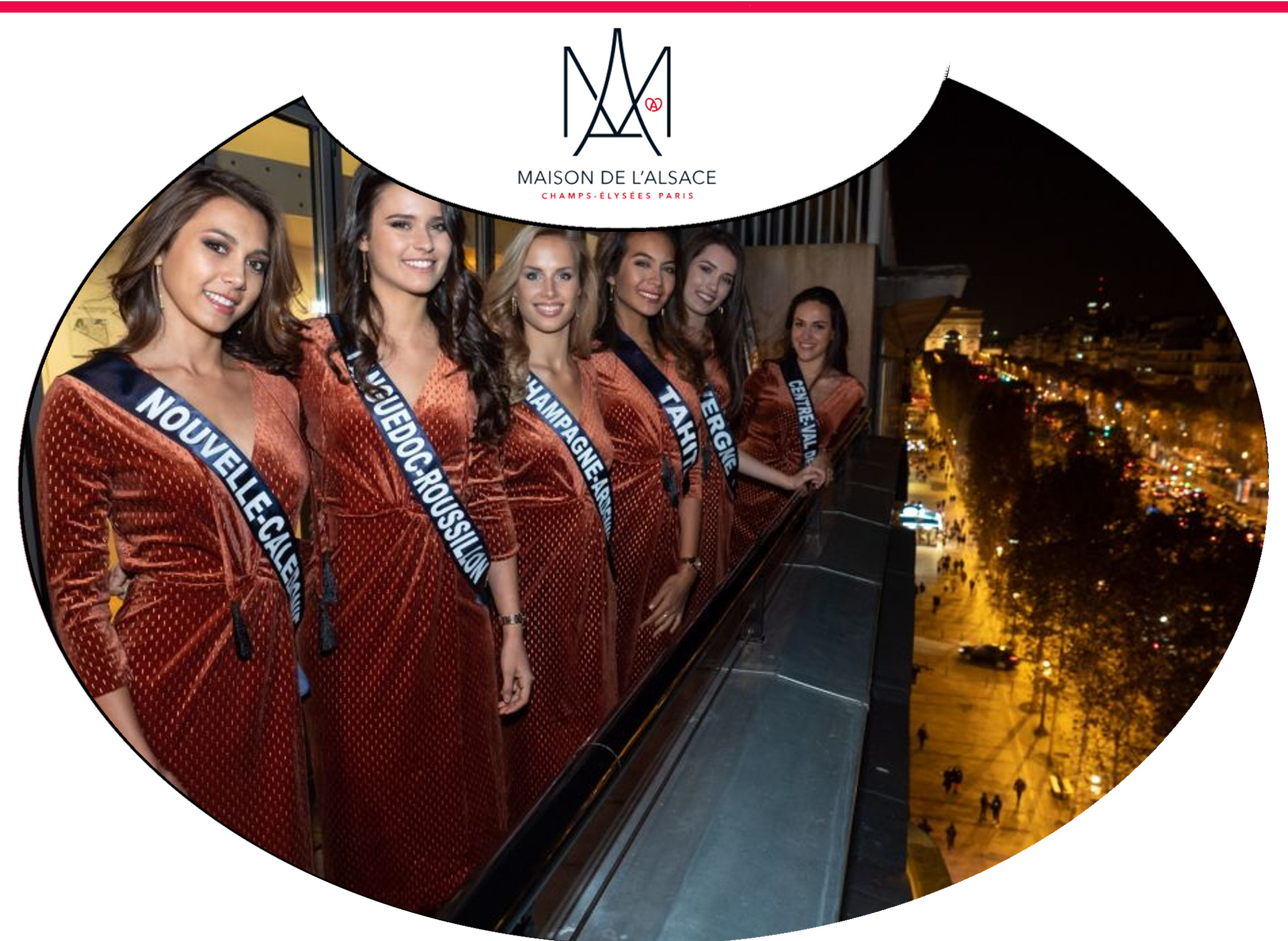 Maison de l'Alsace : Candidates Miss France 2019