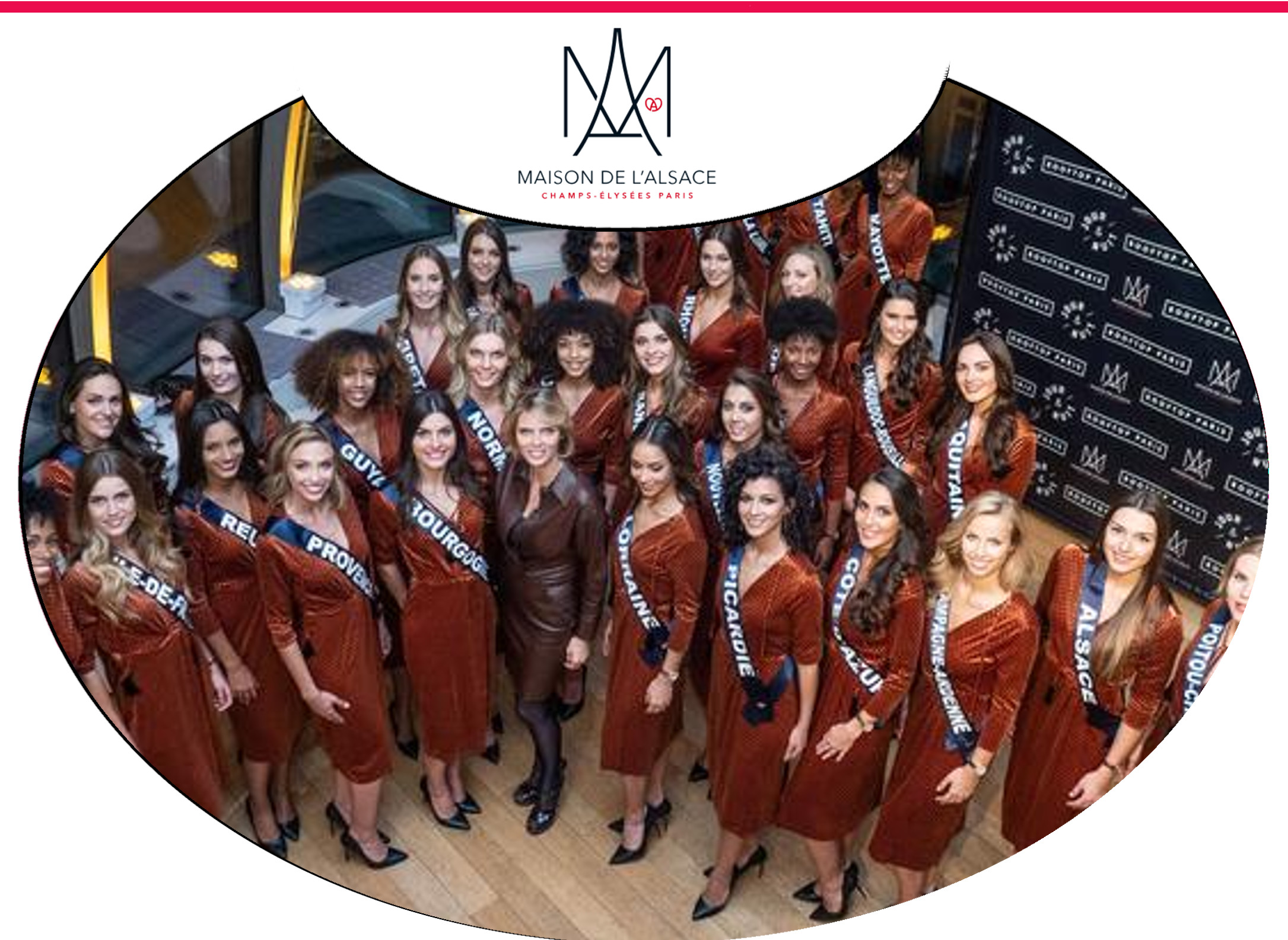 Maison de l'Alsace : Candidates Miss France 2019